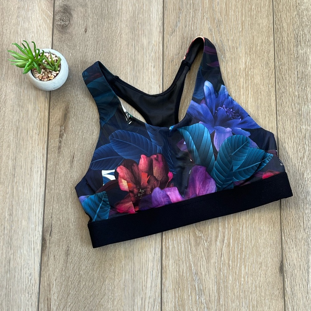 Floral Sports Bra DOMYOS